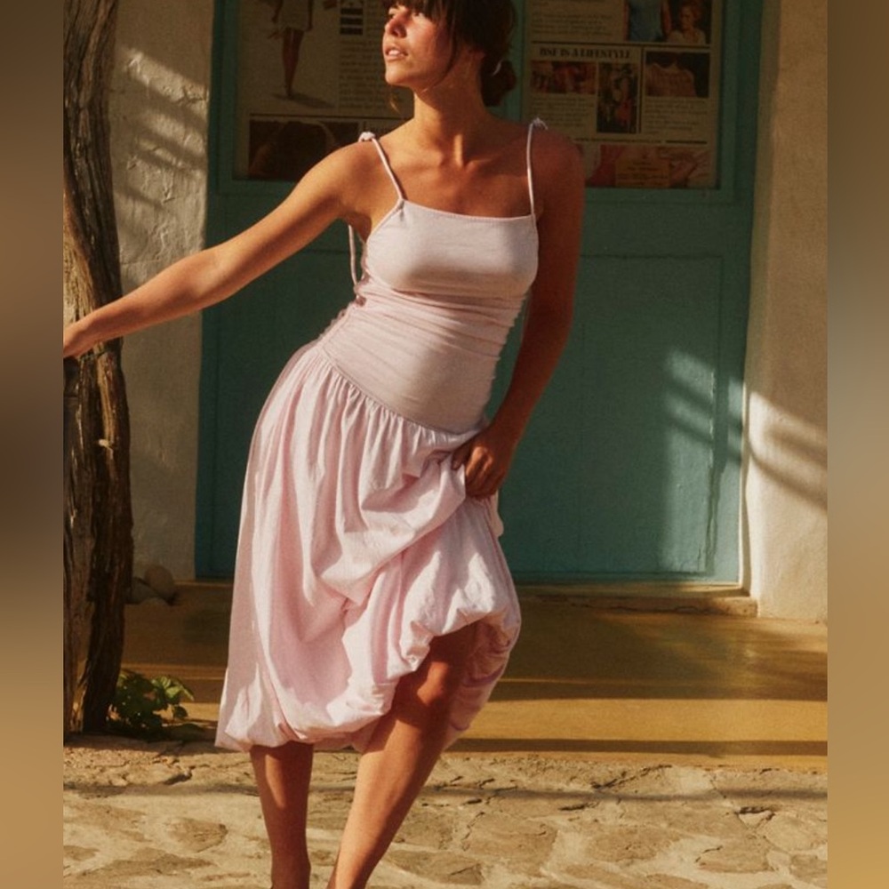 Free People Liza drop waist dress